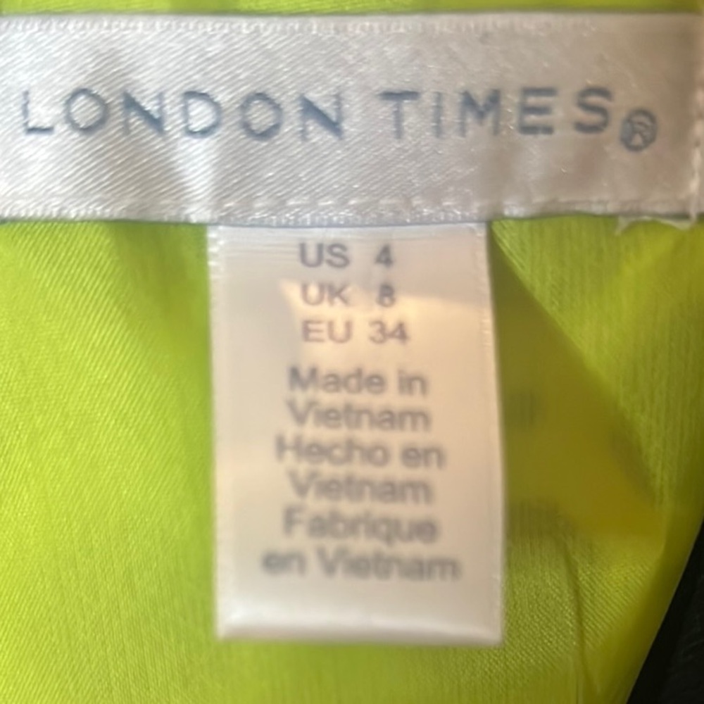 NWT London Times Sheath dress size 4 - Picture 9 of 13